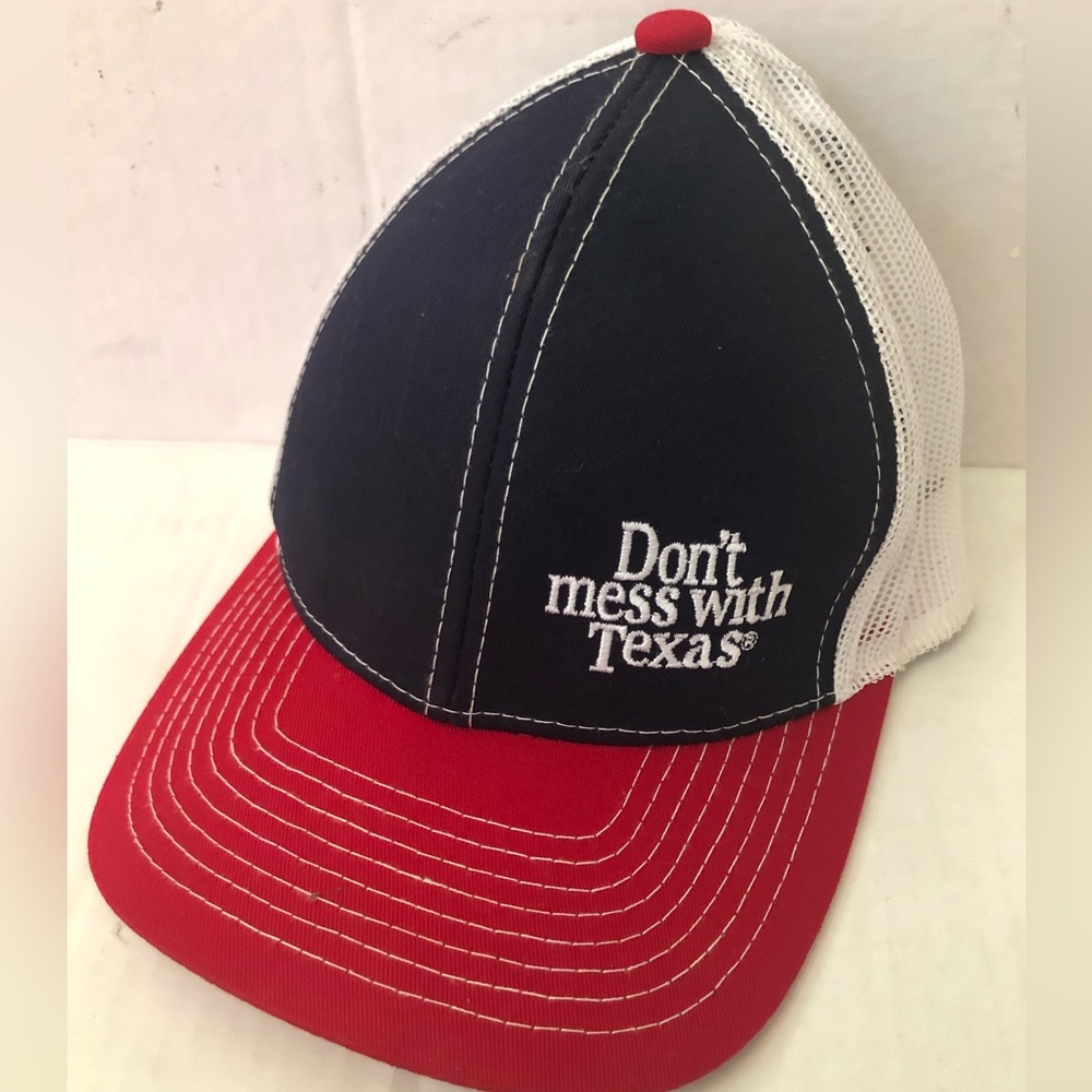 Hat Don't Mess With Texas Letters Embroidered Baseball Cap Trucker Hat